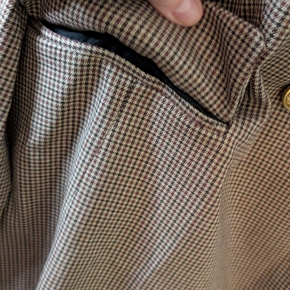 Lane Bryant The Bryant Blazer Plaid Double Breasted Jacket Womens Plus Sz 20 NWT - Picture 7 of 12